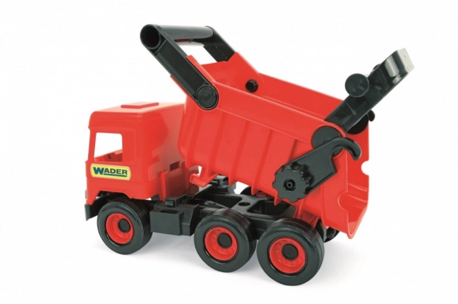 Czerwona wywrotka Wader Middle Truck