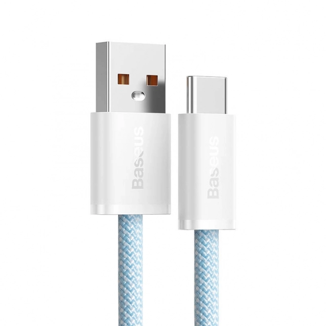 Kabel USB na USB-C Baseus Dynamic, 100 W, 1 m, niebieski