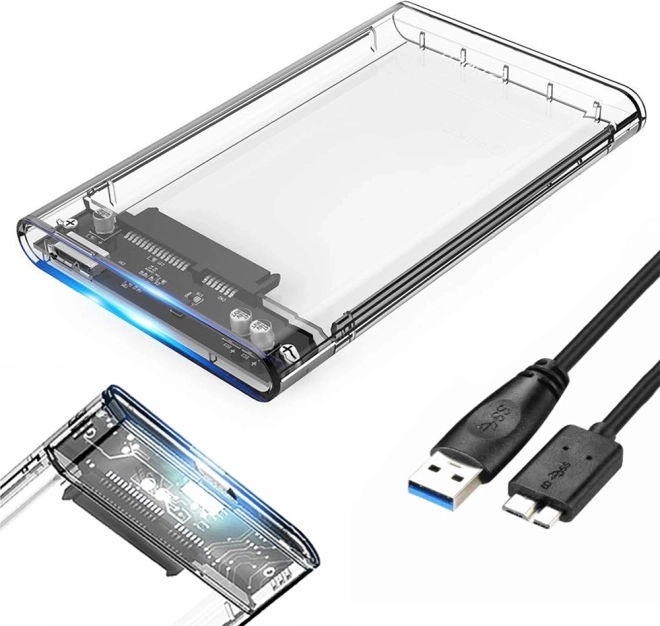 Obudowa dla 2,5'' HDD/SSD z USB 3.0