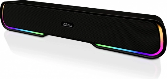 Bluetooth soundbar MEDIA‑TECH Phantom BT z podświetleniem RGB i czasem pracy do 10 godzin