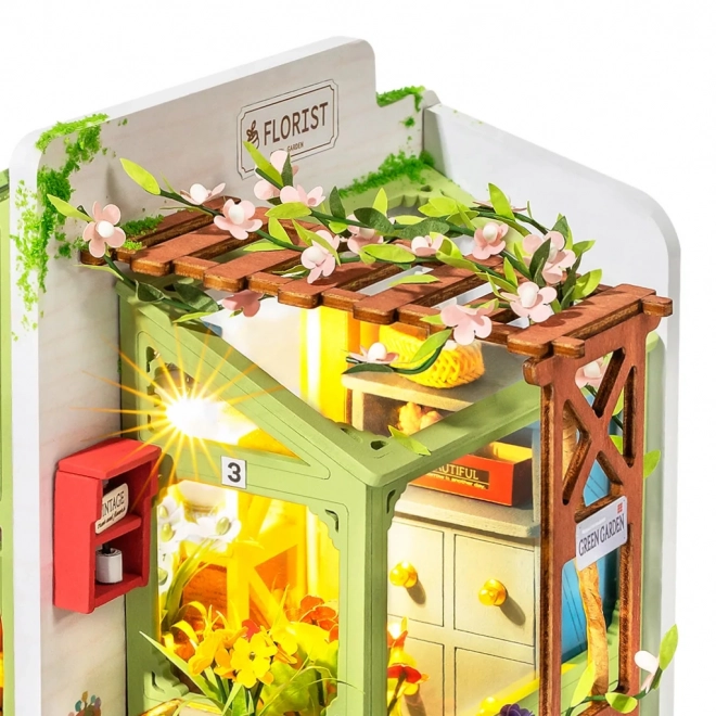 Wiosenne kwiaty - DIY Miniaturowy domek dla lalek