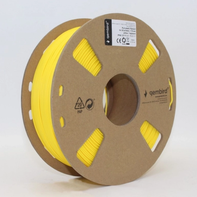 Filament do drukarek 3D PLA 1.75 mm żółty