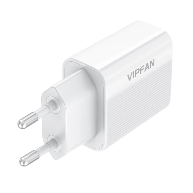 Ładowarka USB Vipfan USB 2,4A biała