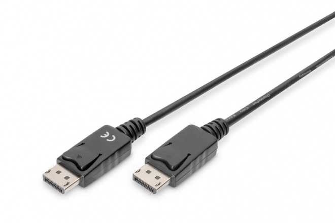 Kabel DisplayPort z blokadą 1080p 60Hz FHD DP/M DP/M czarny 1m
