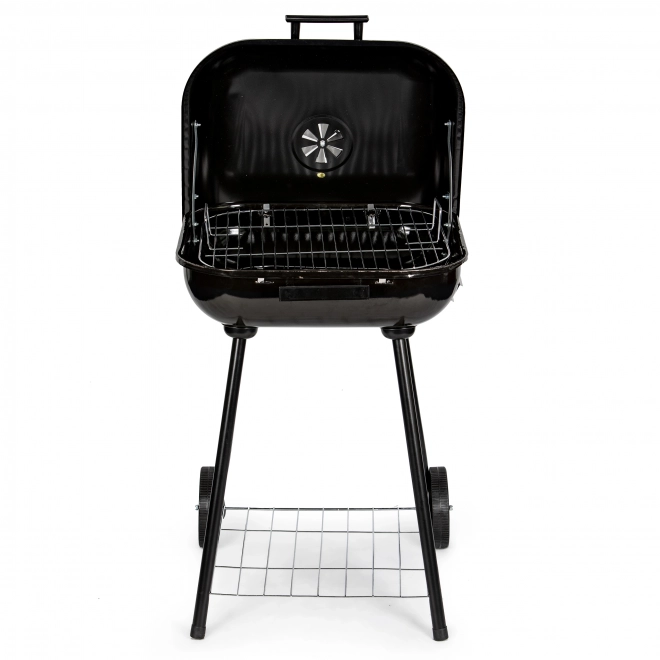 Grill ogrodowy z uchylną pokrywą + kółka