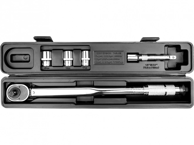 Zestaw dynamometryczny z kasetą na klucze 40-210 Nm