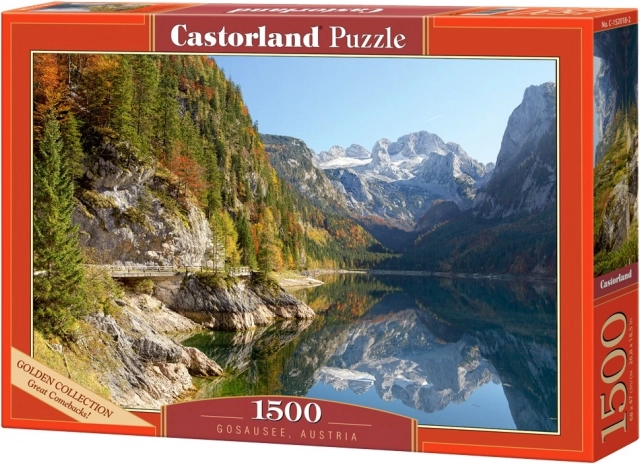 Puzzle Castorland 1500 elementów – wschód słońca nad Castelmezzano – Puzzle