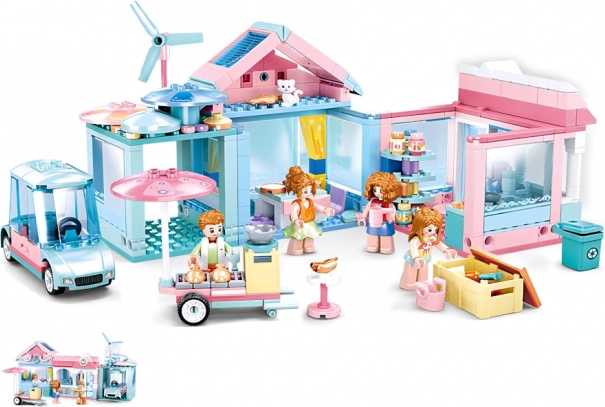 Sluban Girls Dream – nasz nowy dom zestaw klocków