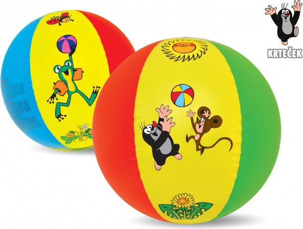 Nadmuchiwany plażowy piłka Krtek 61 cm