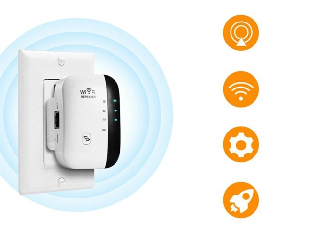 Wydajny wzmacniacz Wi-Fi 300 Mbps