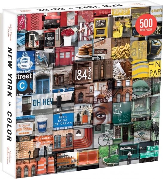 Galison Puzzle Kolorowy Nowy Jork 500 elementów