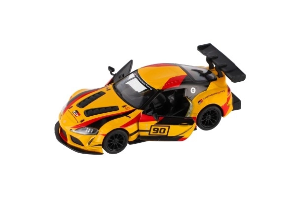 Auto Kinsmart Toyota GR Supra Racing metalowy 13 cm