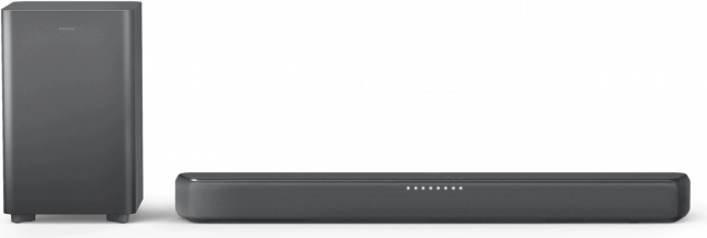 PHILIPS soundbar 2.1 z bezprzewodowym subwooferem