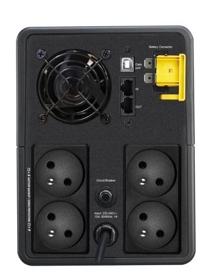 Zasilacz UPS APC Back-UPS 1600VA, 230V, AVR, 4 gniazda francuskie