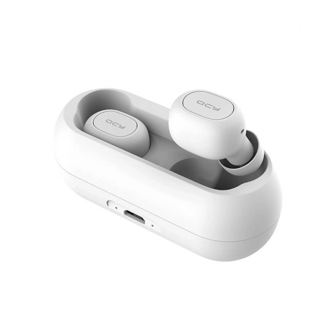 Bezprzewodowe słuchawki TWS QCY T1C Bluetooth V5.0 (białe)