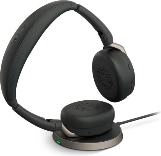 Bezprzewodowe słuchawki Jabra Evolve2 65 Flex z ładowarką