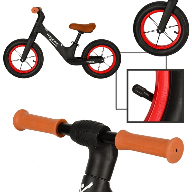 Dziecięcy rowerek biegowy Trike Fix Balance PRO czarny