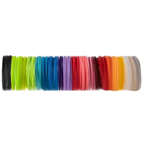 PLA 3D filamenty - 20 szt. x 20m Kruzzel 19876