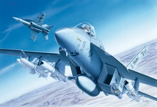 Plastikowy model F/A-18E Super Hornet