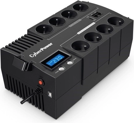 Zasilacz awaryjny UPS CYBERPOWER BR1000ELCD-FR 1000 VA / 600 W z AVR i LCD