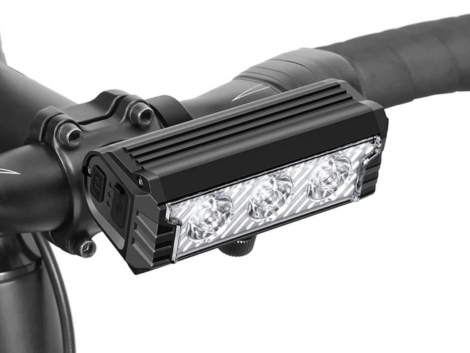 Zestaw lamp rowerowych LED z ładowaniem USB
