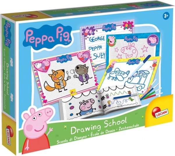 Edukacyjny zestaw do rysowania Świnka Peppa
