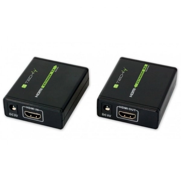 HDMI Extender do przesyłania przez kabel Cat.6/6a/7, do 60m, FullHD 3D, czarny