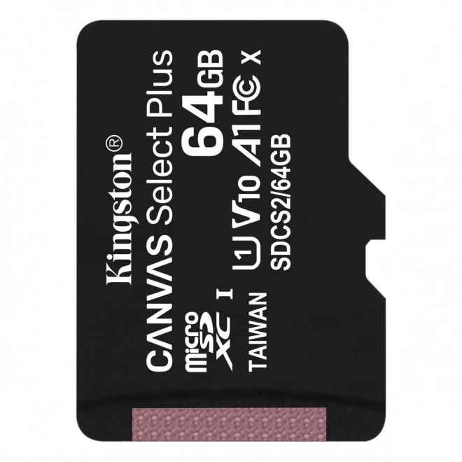 64GB karta pamięci microSD Canvas Select Plus 100MB/s