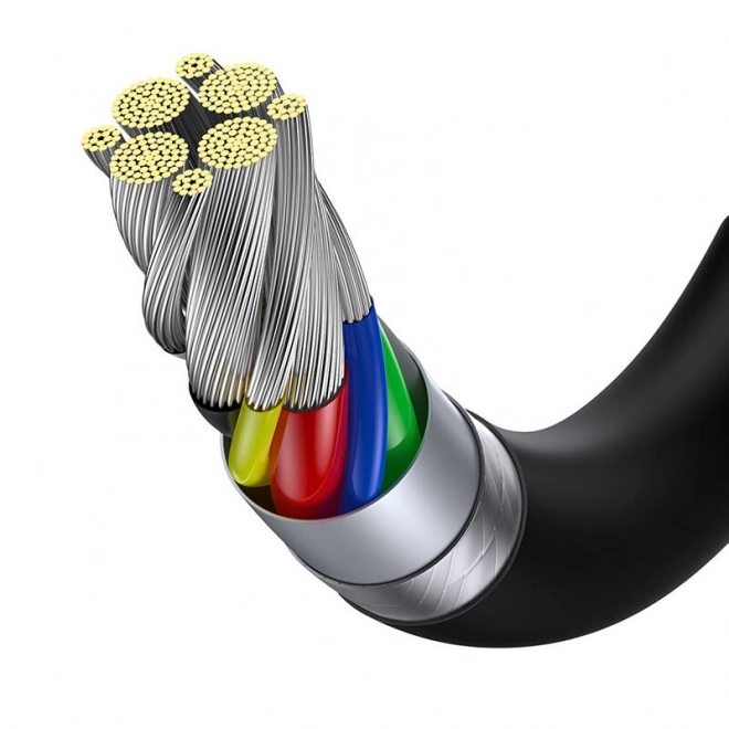 Kabel Baseus Superior Series USB-C na USB-C, 100W, 2m (czarny)