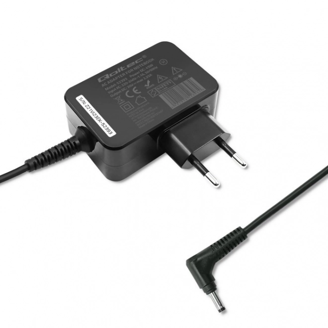 Qoltec ładowarka do laptopów Lenovo 45W