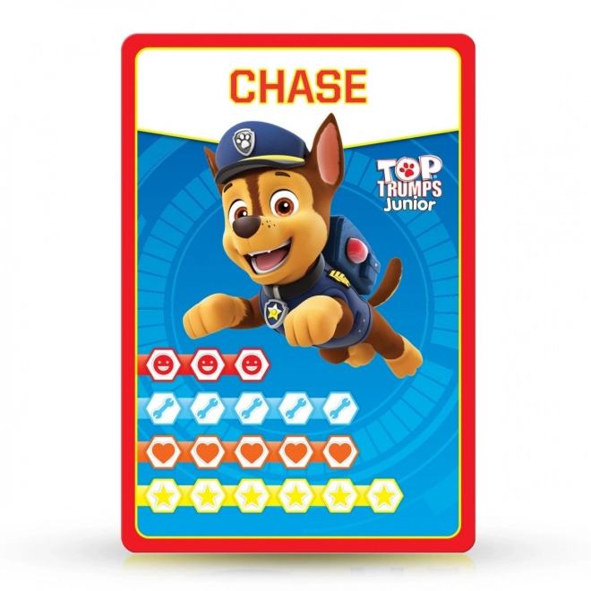 Top Trumps gra karciana z Psiego Patrolu