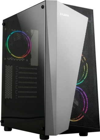 Obudowa komputerowa S4 Plus ATX Mid Tower z wentylatorami RGB