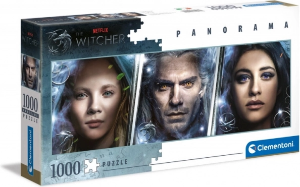 Panoramiczne puzzle 1000 elementów THE WITCHER
