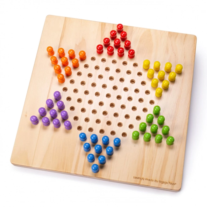 Bigjigs Toys Drewniana halma