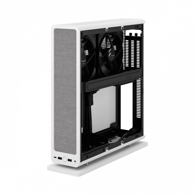 Biała obudowa PC Ridge mITX PCIE 4.0