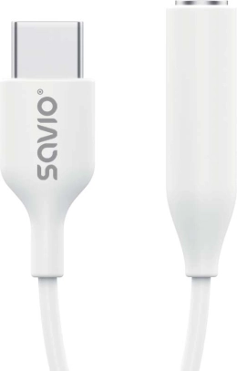 adapter usb‑c na jack 3,5 mm z dac pro samsung – savio