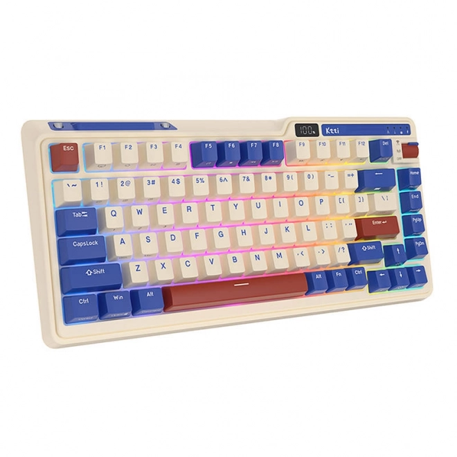 Bezprzewodowa mechaniczna klawiatura z podświetleniem RGB od Royal Kludge