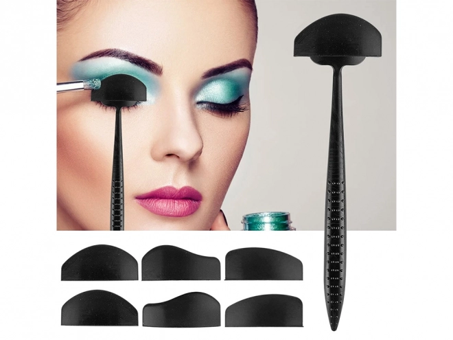 Zestaw silikonowych szablonów do eyelinerów