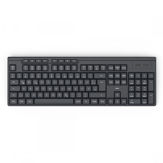 Bezprzewodowa klawiatura Hama WK-200 czarna
