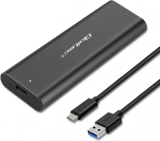 Qoltec aluminiowa obudowa zewnętrzna dla M.2 SSD NVMe z USB‑C (10 Gb/s)