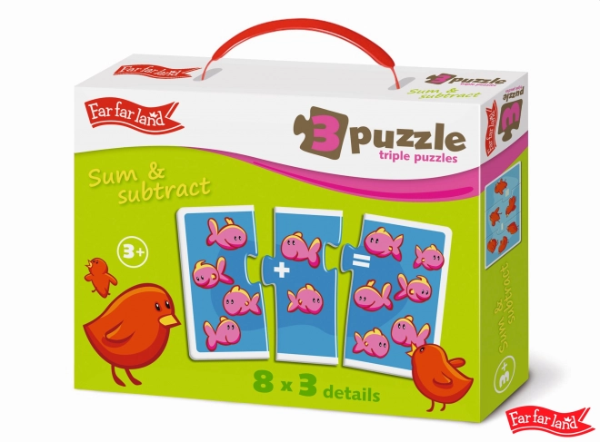 Puzzle Far Far Land z ilością 8 obrazków