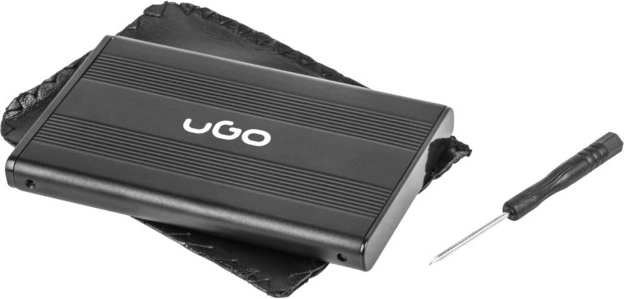 zewnętrzna aluminiowa 2,5" SATA USB 2.0 przenośna obudowa na dysk UGO