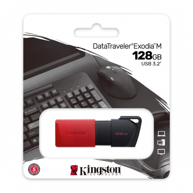 Dysk USB Kingston DataTraveler Exodia M 128GB USB 3.2 Gen1