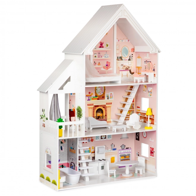 Drewniany domek dla lalek XXL Powder Residence ECOTOYS