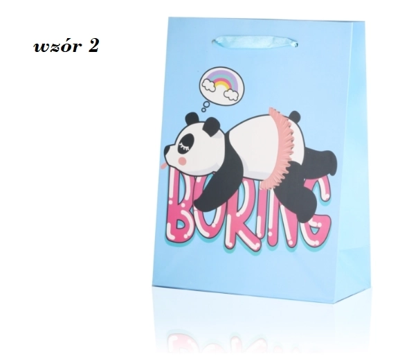 Torba prezentowa panda 24 cm x 18 cm