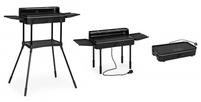 Elektryczny grill 3 w 1 MultiGarden: wolnostojący i stołowy