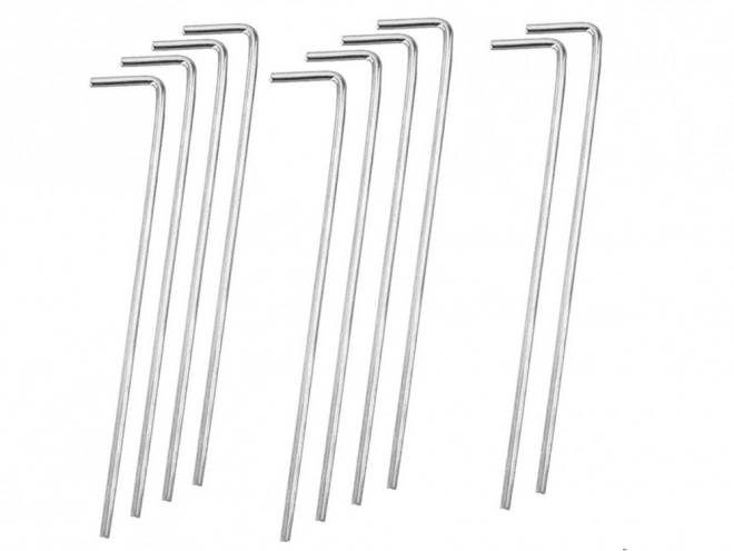 Śledzie namiotowe stalowe 24 cm 10 sztuk