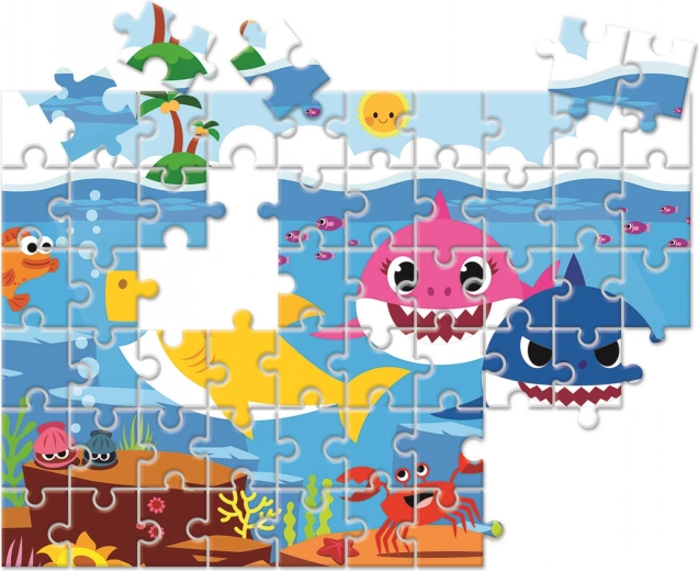 Piękna podwodna scena BABY SHARK