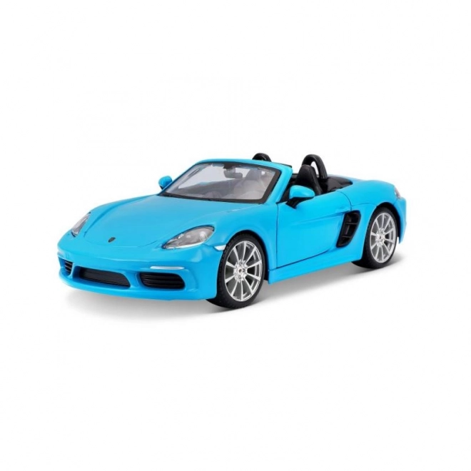 Bburago 1:24 Porsche 718 Boxster Niebieski