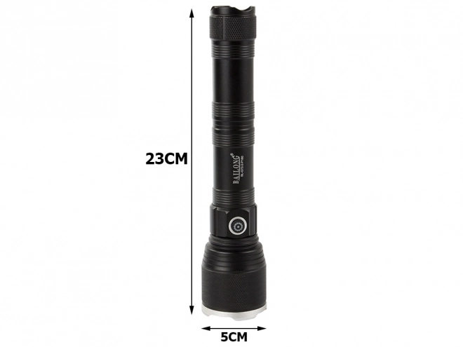 Wojskowa taktyczna latarka Bailong z Cree LED XHP160